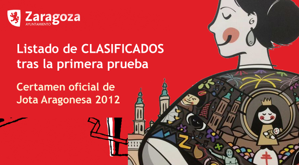 Listado de finalistas y semifinalistas del Certamen oficial de jota 2012