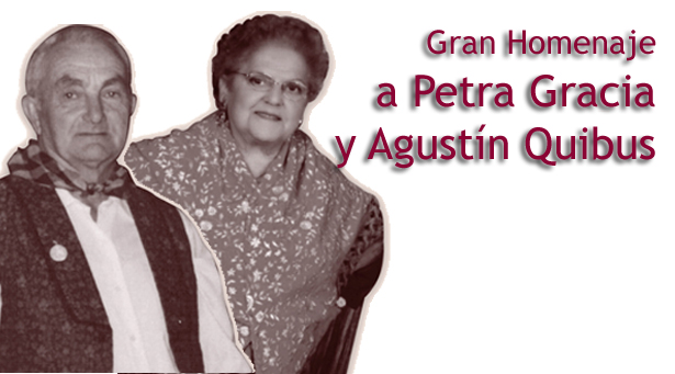 Gran homenaje a Petra Gracia y Agustín Quibus en Nuez de Ebro